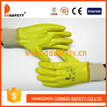 Cheap Cotton Labor Gloves with Nitrile Dipped